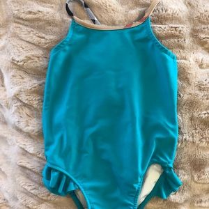 Toddler Girls Burberry Bathing Suit